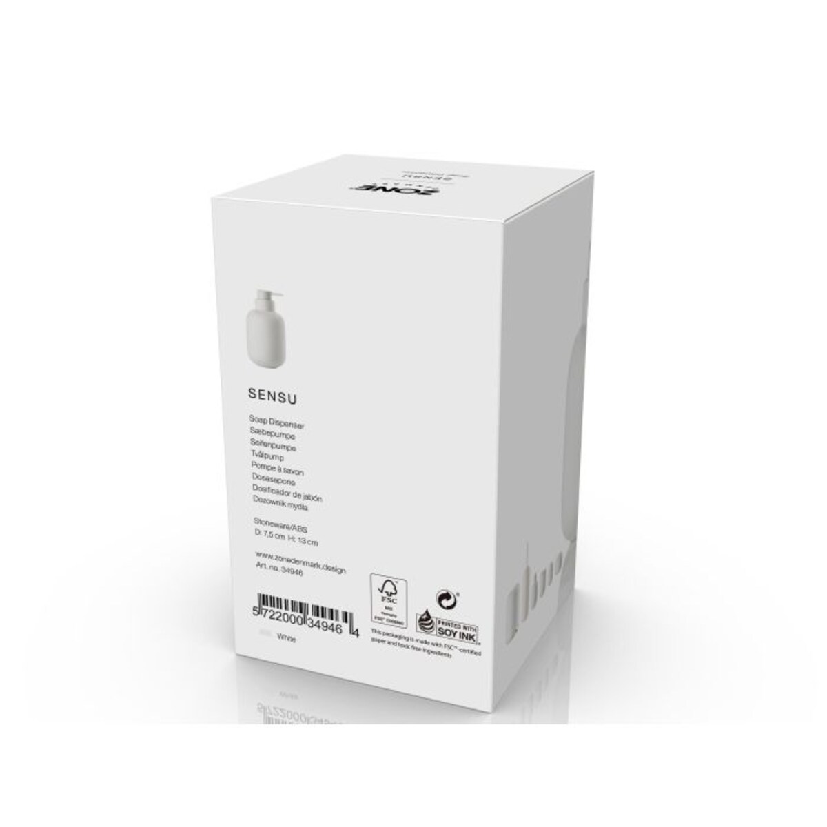 Dozownik do mydła Sensu 300 ml White 34946
