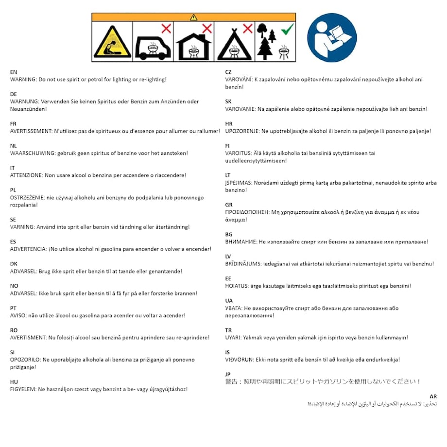 vidaXL Kociołek z paleniskiem, kominem i pokrywą, stal, czarna emalia