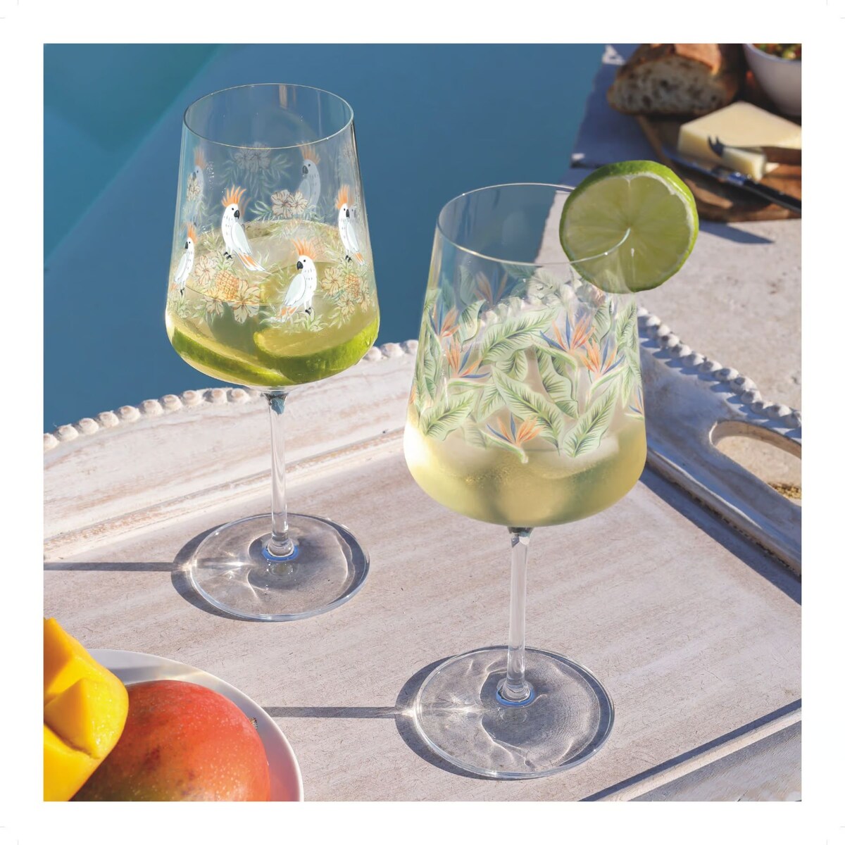 Ritzenhoff Zestaw 2 szt. kieliszków do aperitif koktajli soków kryształ Sommertau Hugo