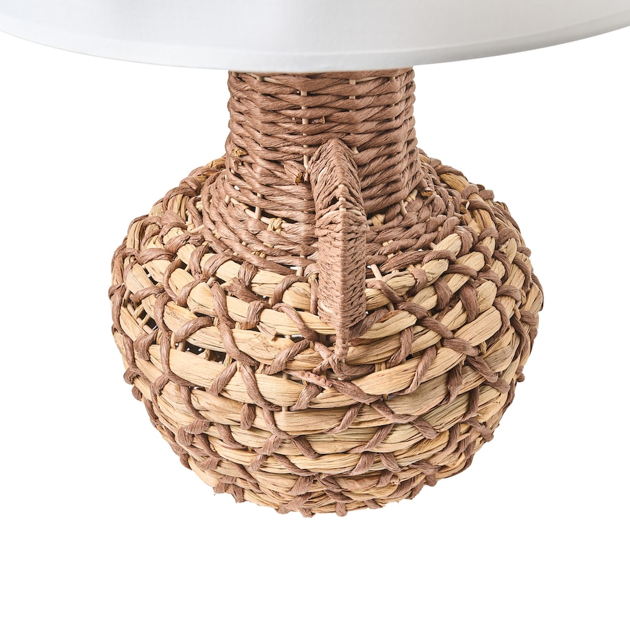 Lampa stołowa RENARD Papierowa plecionka Naturalny