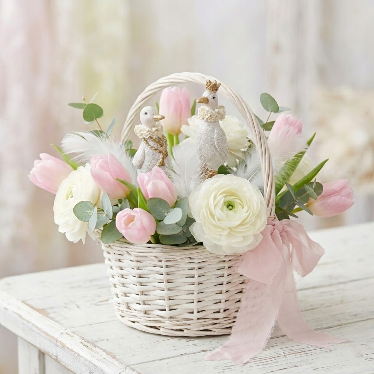 OZDOBA DO DONICZKI WIELKANOCNA KACZOR KACZKA NA WIELKANOC PIK 2 szt.