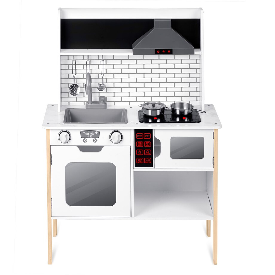 Kuchnia drewniana dla dzieci Ricokids z akcesoriami