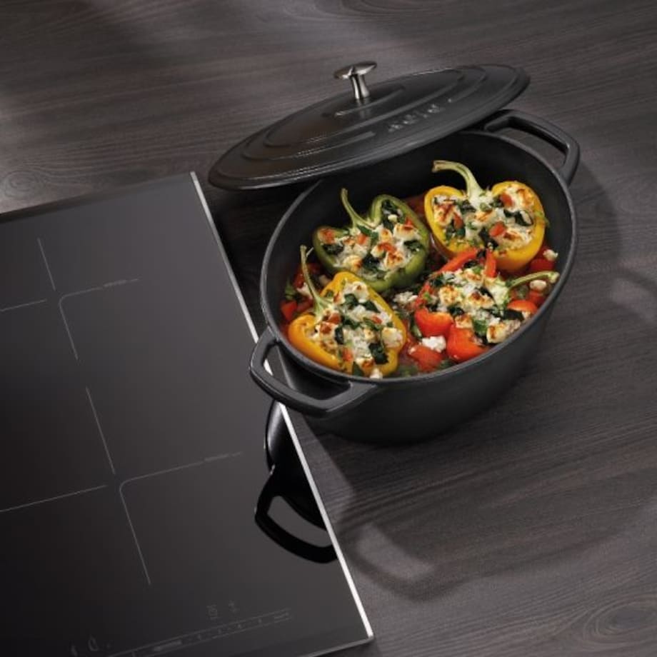 Brytfanna owalna 4 l (czarna) Calido Kela