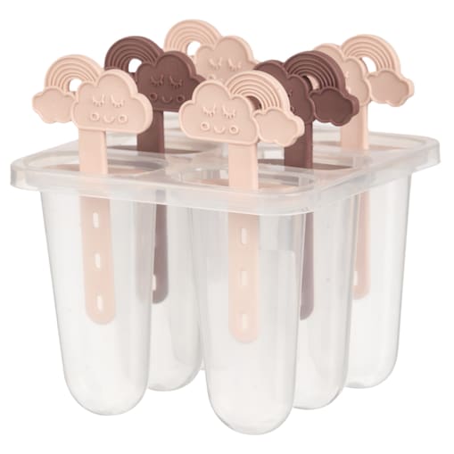 Foremki do domowych lodów na patyku, 6 szt