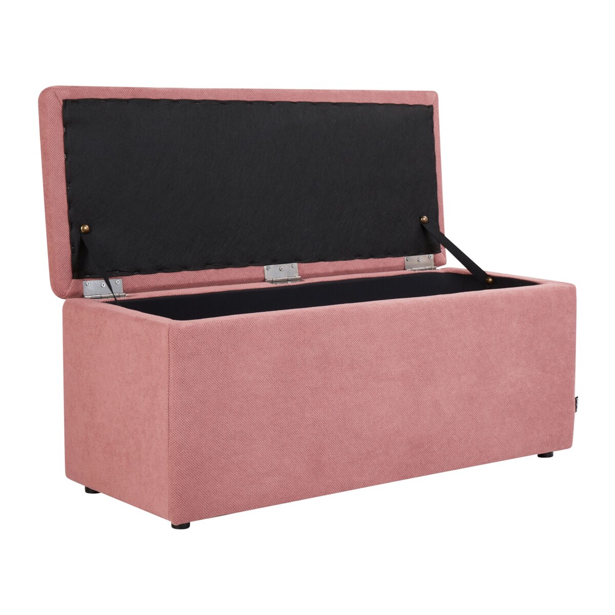 Otomana ze schowkiem OREM Różowy