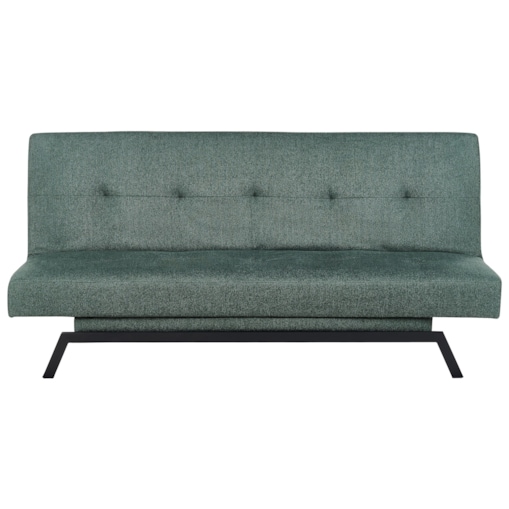 Sofa rozkładana zielona LEEDS