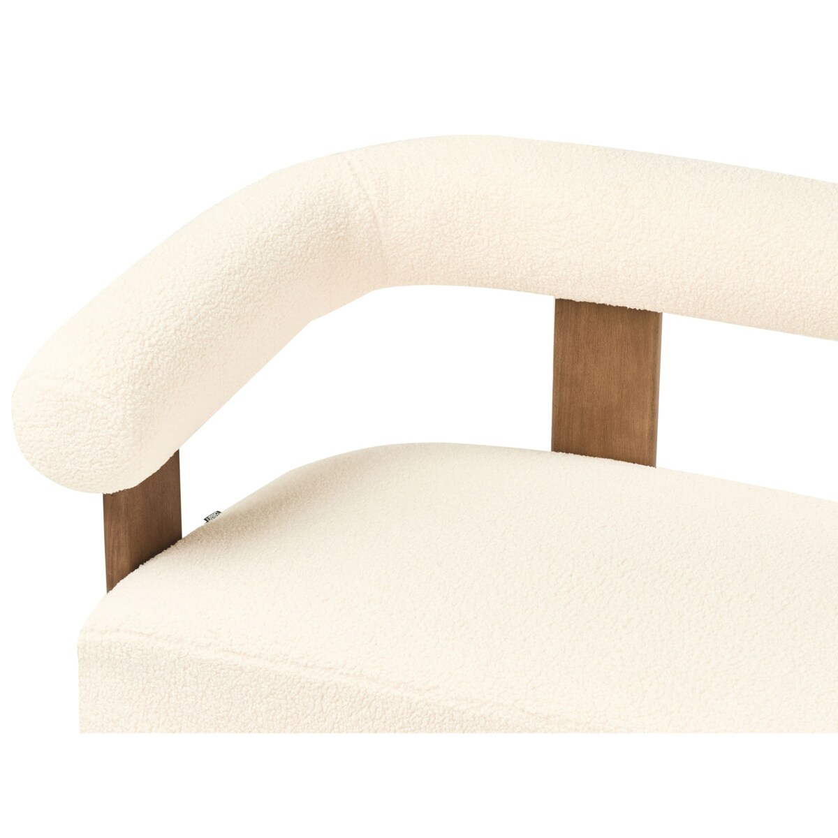Sofa ILBRO Boucle Złamana biel dla 2 osób