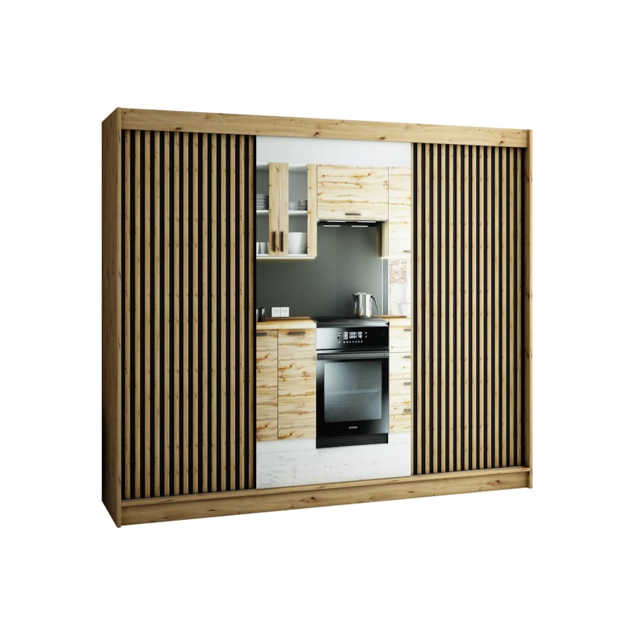 Szafa przesuwna Garderoba LAMELO 2 250 artisan