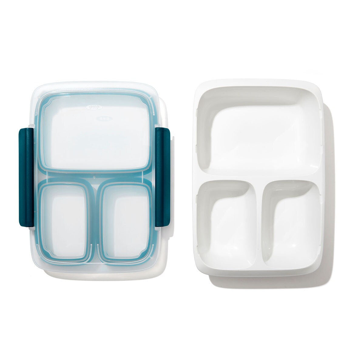Trójdzielny pojemnik na lunch Prep & Go, 970 ml, Oxo