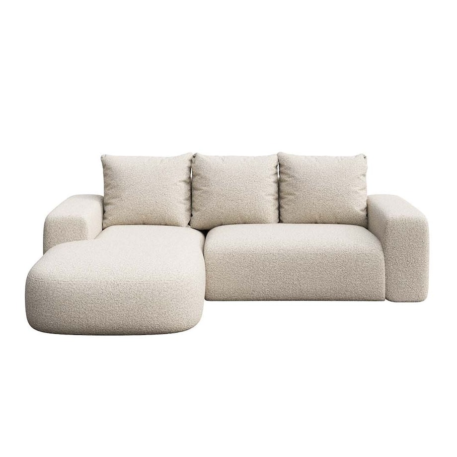 Monce Sofa narożna lewa beżowa