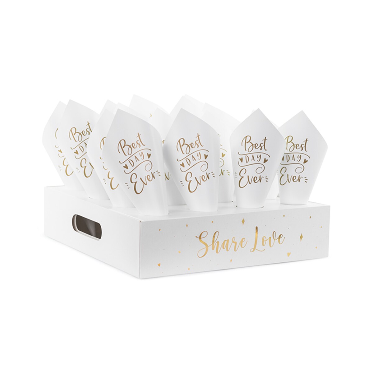 Stojak na rożki do konfetti, mix