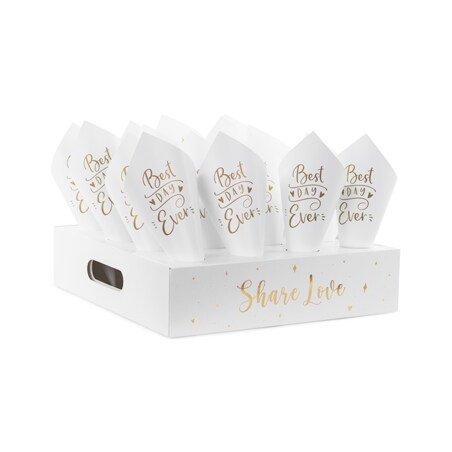 Stojak na rożki do konfetti, mix