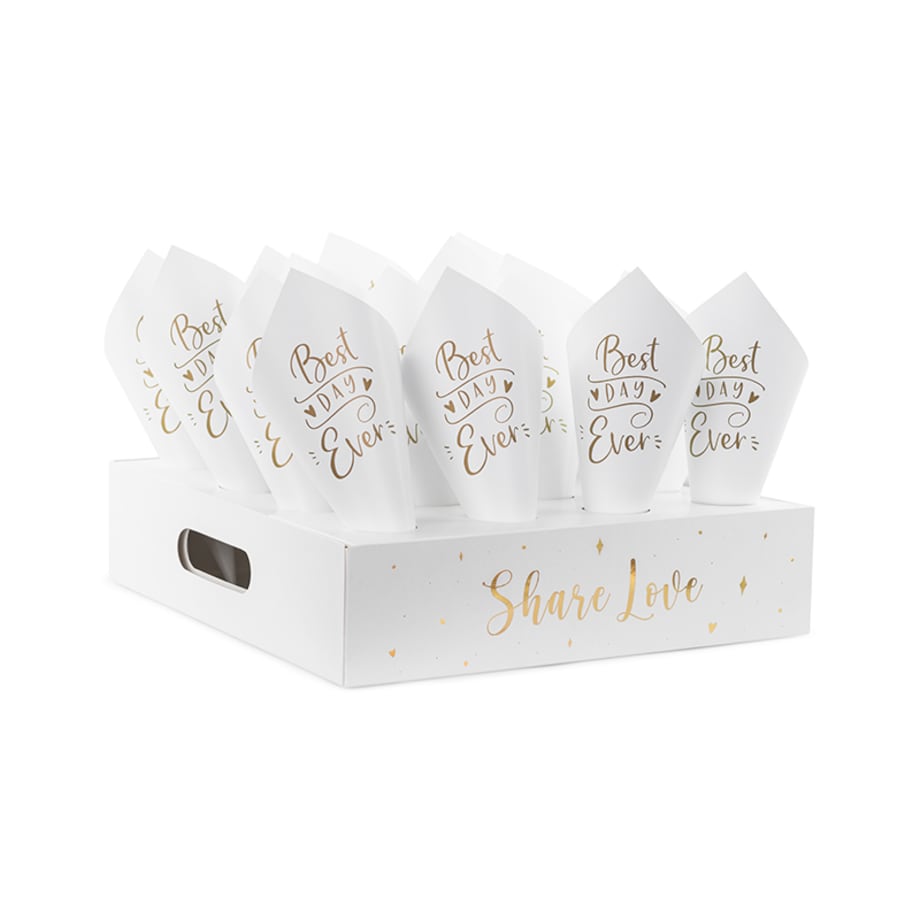 Stojak na rożki do konfetti, mix