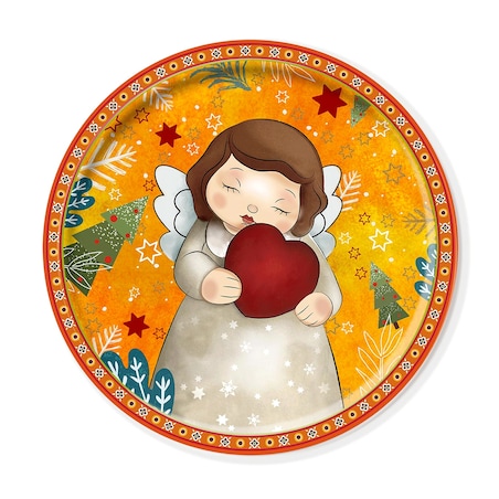 Talerz do ciasta Aniołek 31 cm - Egan Italy