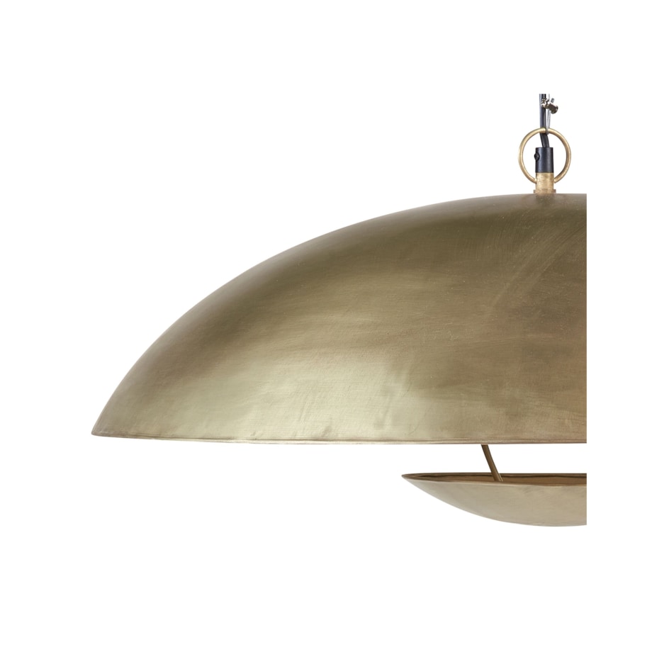 Lampa wisząca metalowa mosiężna AGRANI