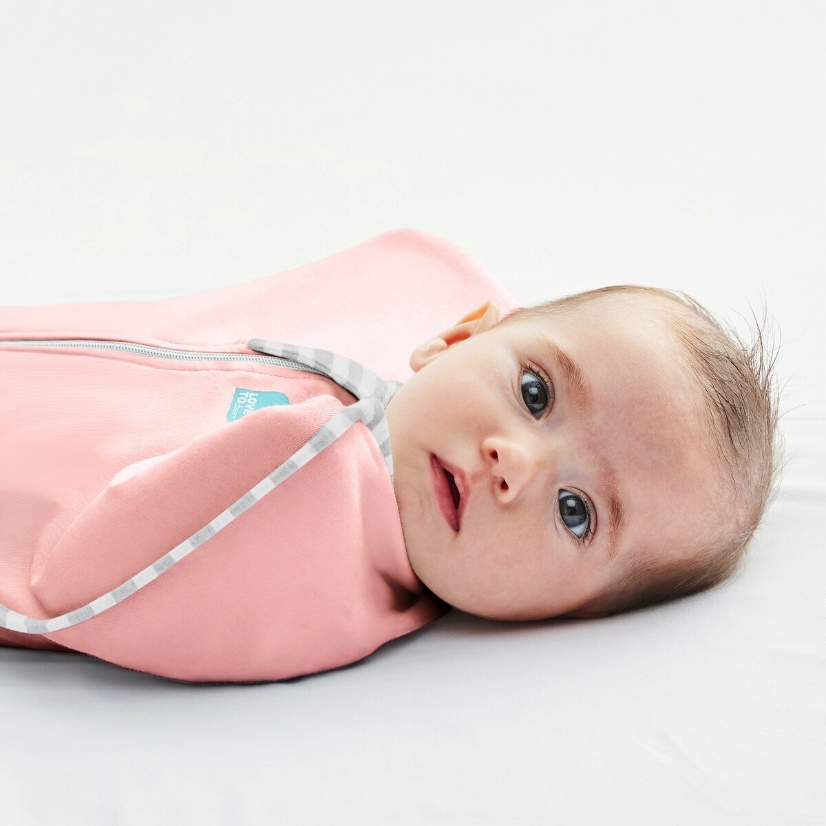 Otulacz Swaddle UP - rozmiar XS- dusty pink - ETAP1 - 1.0 TOG Original