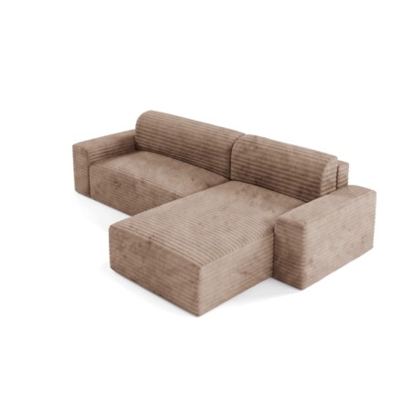 Narożnik COCO L z funkcją spania Kolor: TILIA 17