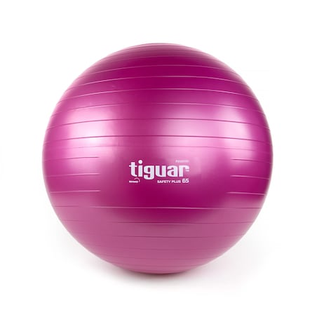 tiguar piłka body ball safety plus 65 cm - śliwka