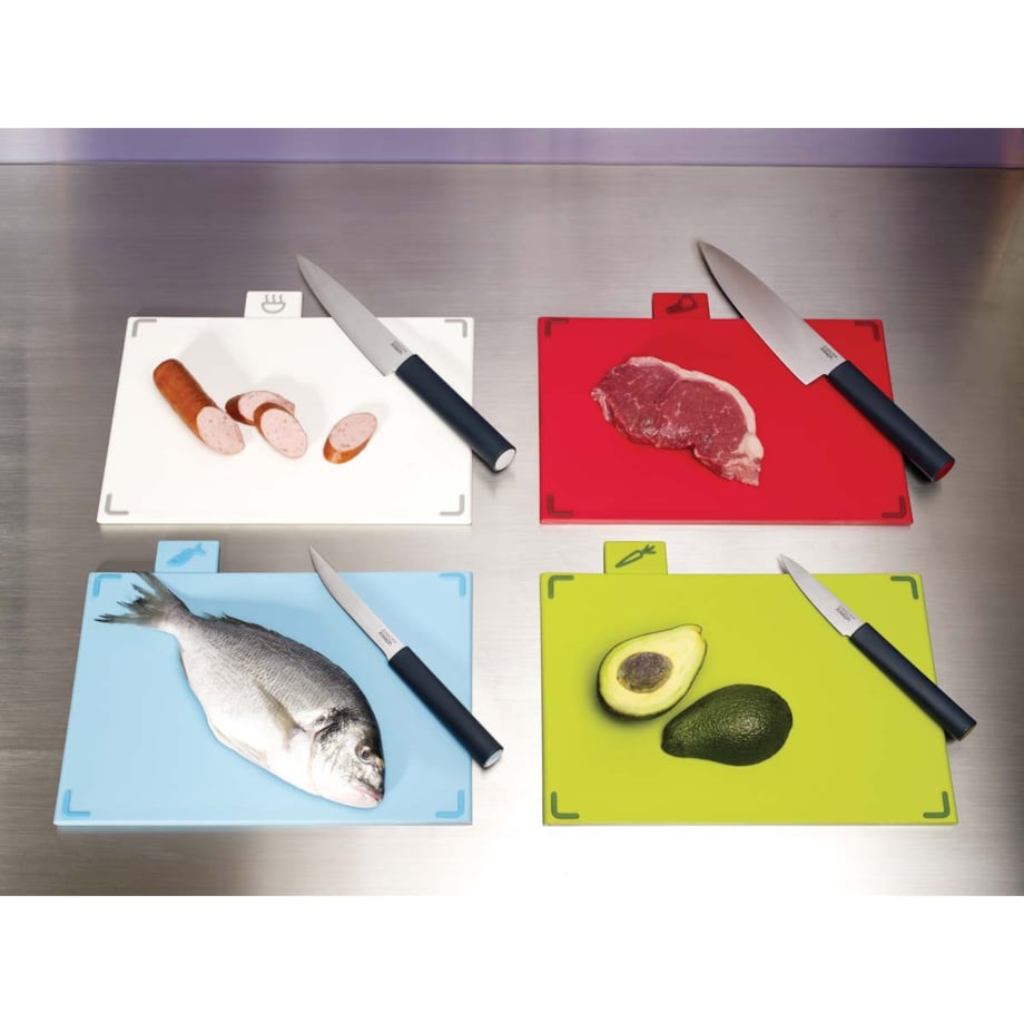 Zestaw: 4 deski + 4 noże Index, Joseph Joseph