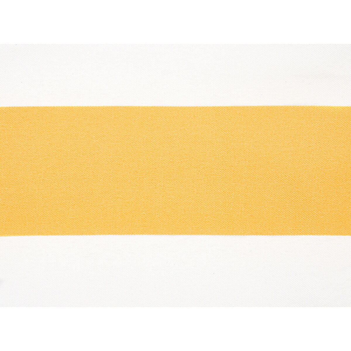 Poduszka na leżak ogrodowy żółto-biała CESANA