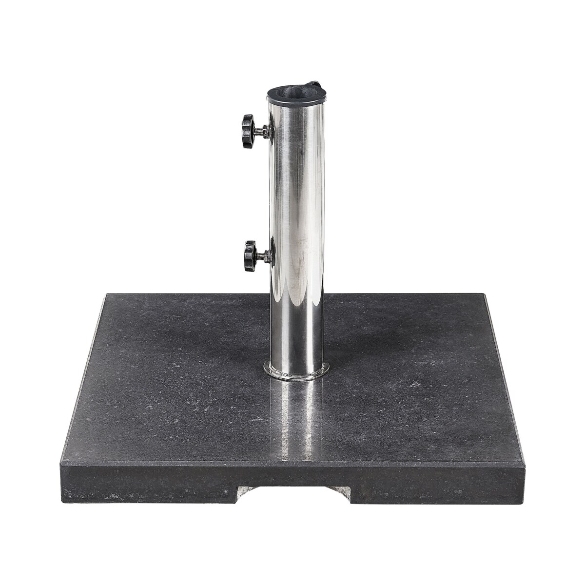 Podstawa pod parasol kwadratowa 45 x 45 cm czarna CEGGIA