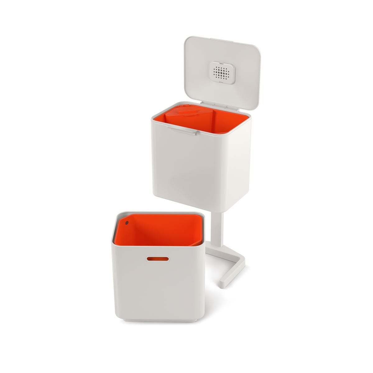 Kosz do segregacji śmieci stone Totem Max, 60 l, Joseph Joseph