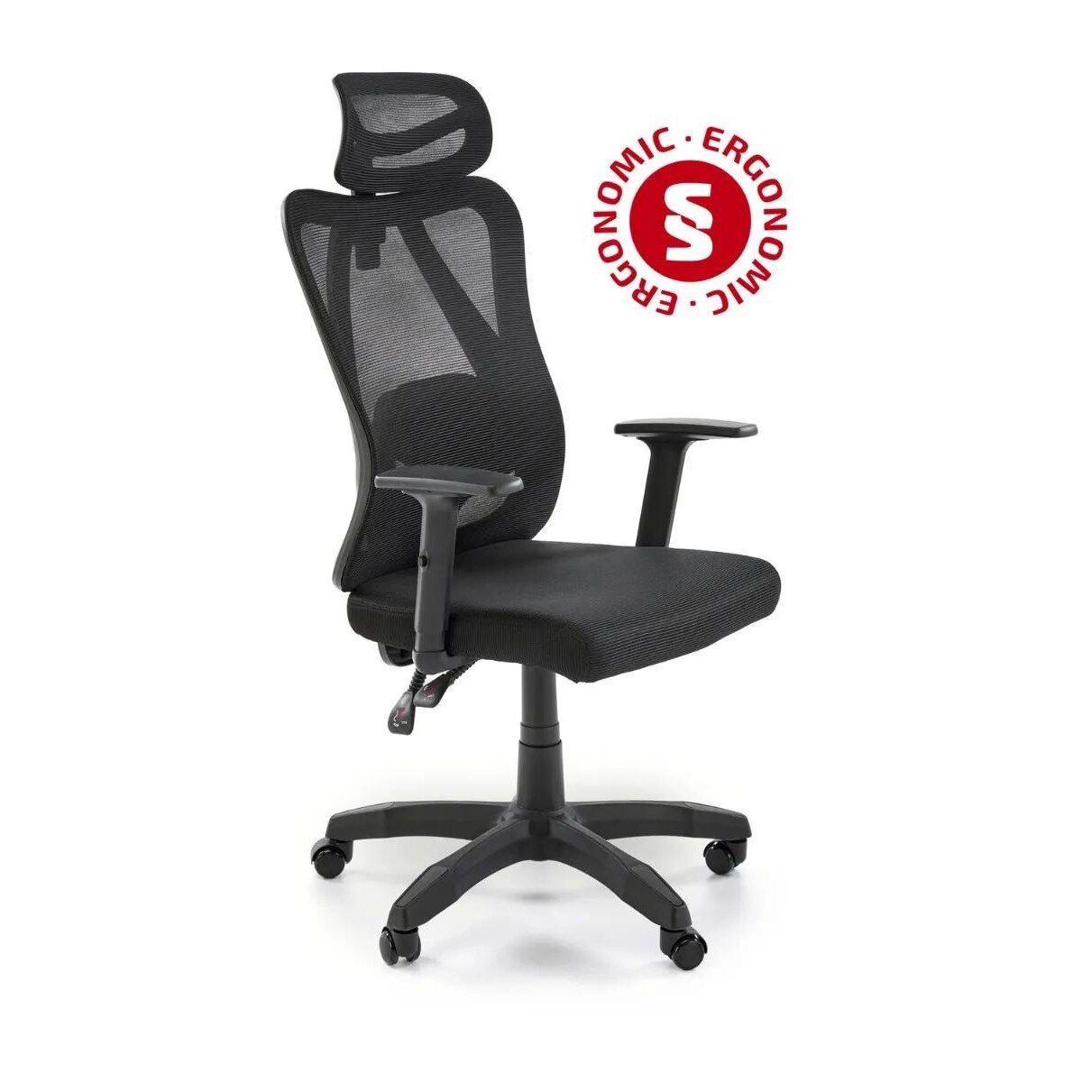 Fotel biurowy RAMOS czarny