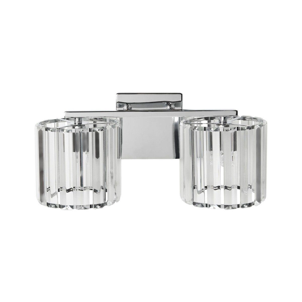 Lampa ścienna LOURIDO Metal Srebrny