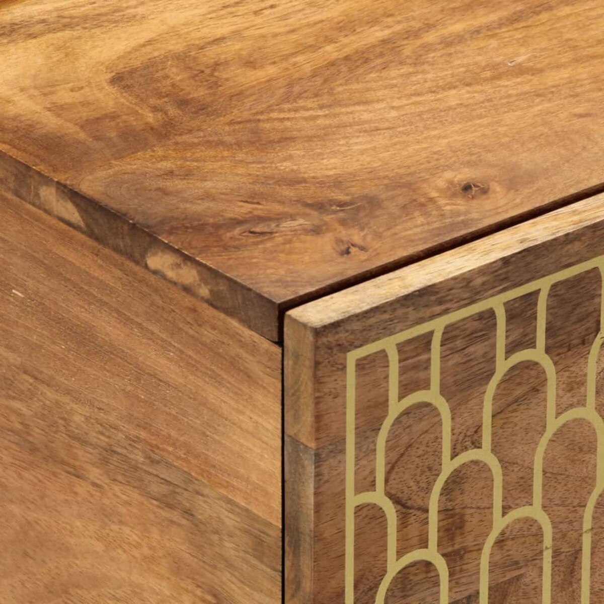 vidaXL Stolik kawowy, 80x50x40 cm, lite drewno mango