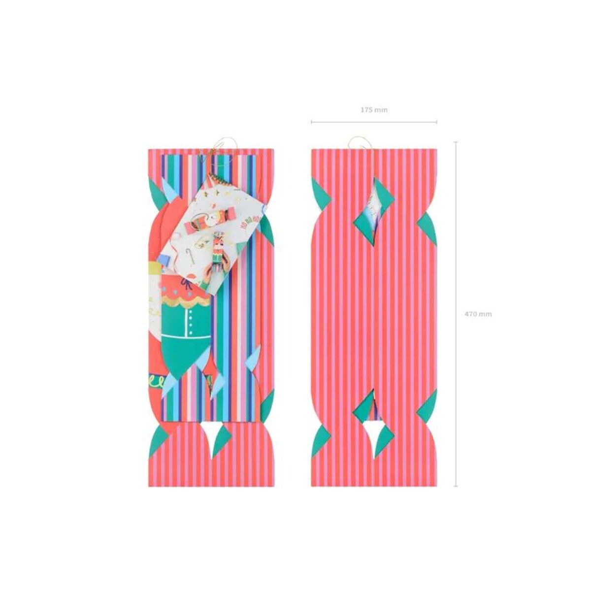 Pudełka na prezenty Cukierki, mix, 7x37 - 9x47cm