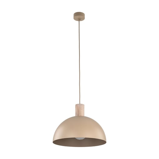 Lampa wisząca TK Lighting OSLO SABIA 11010 beżowa E27 regulowana do salonu jadalni 15W LED