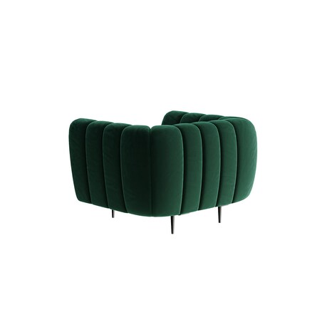 Shel Fotel - ciemnozielony