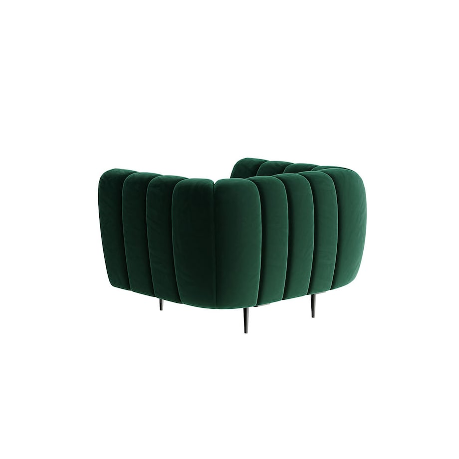 Shel Fotel - ciemnozielony