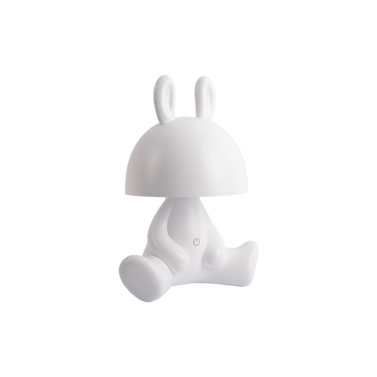Lampka nocna LED 27x17x22 cm CONIGLIETTO biała