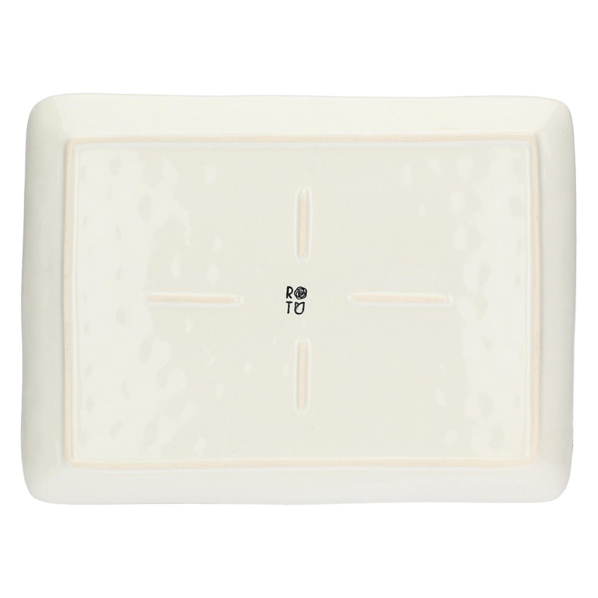 Taca prostokątna Concerto Avorio - Kość słoniowa, 36 x 26.5 cm