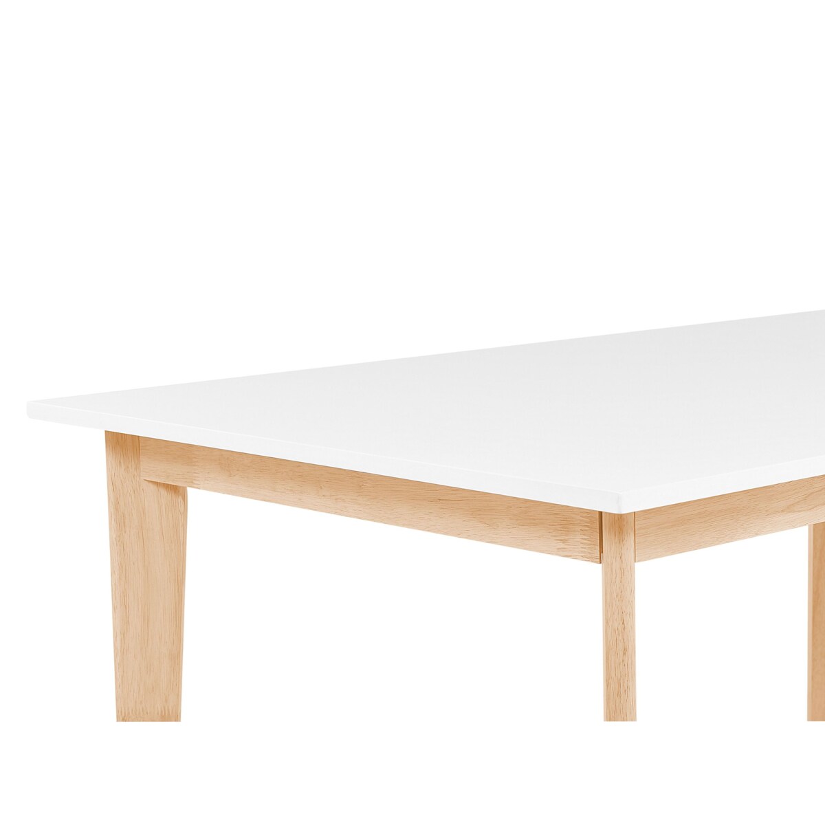 Stół do jadalni rozkładany SOLA Biały 140/180 cm 90 cm