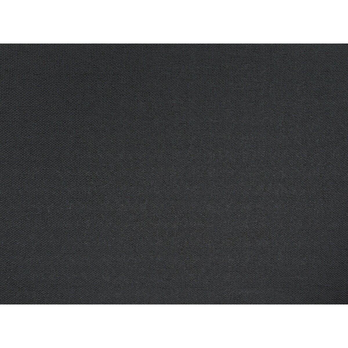 Łóżko kontynentalne tapicerowane 160 x 200 cm czarne PRESIDENT