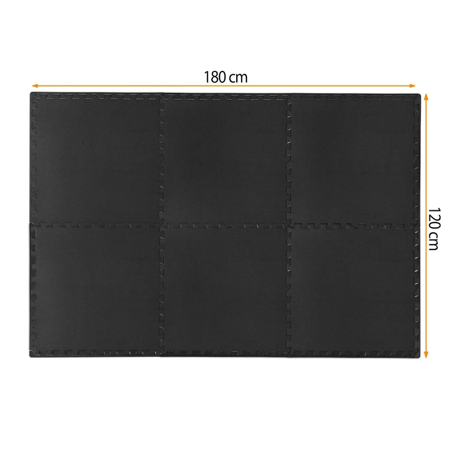 Mata do ćwiczeń Neo-sport NS-924 gimnastyczna puzzle 180x120 cm 192401