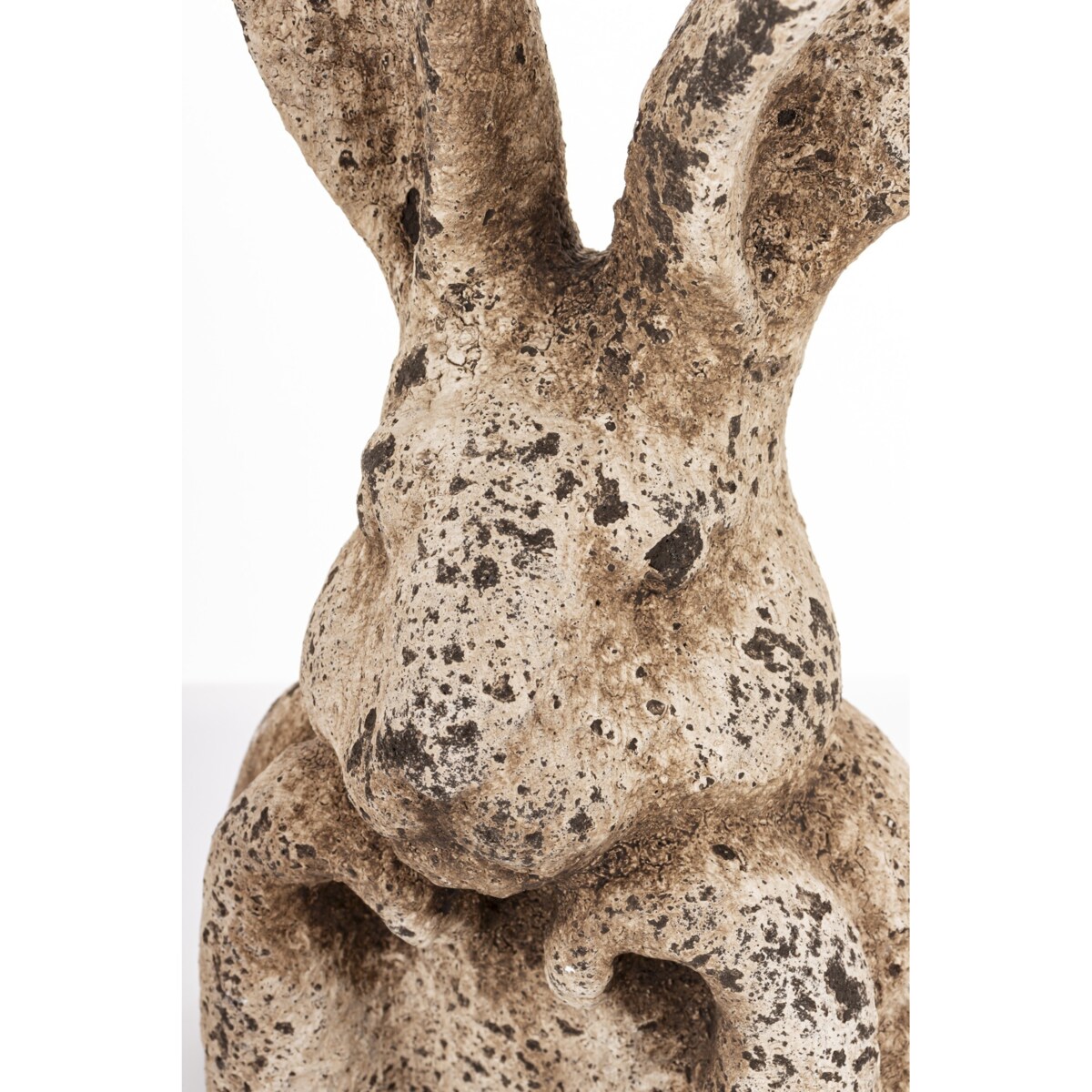 Figurka popiersie królika 29x17x13 cm TORACE szaro-brązowy