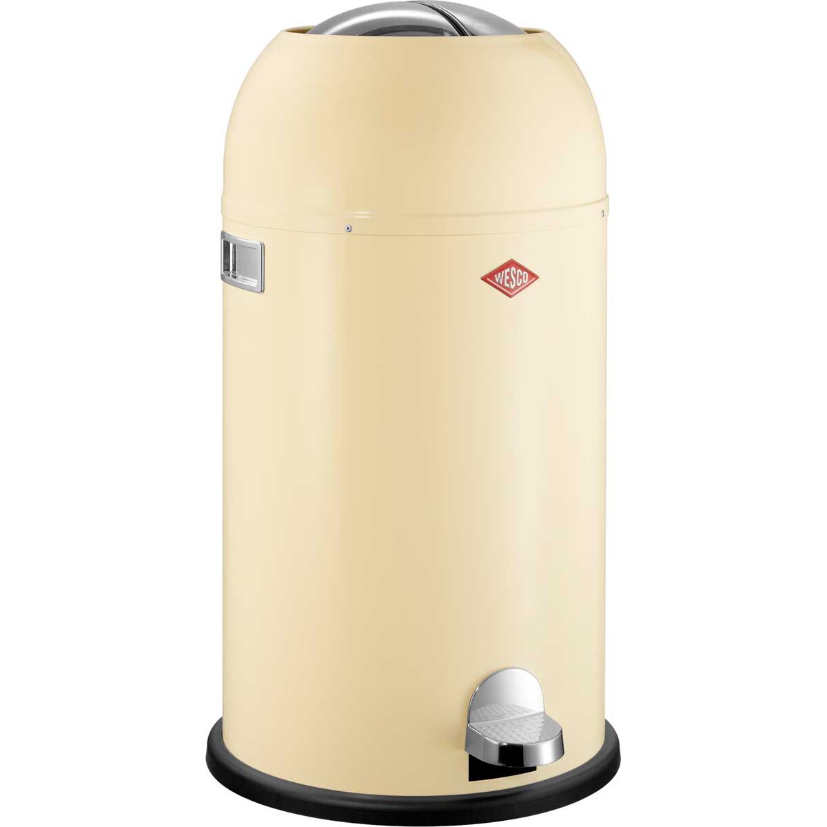 Kosz na śmieci beżowy 33l Kickmaster Wesco