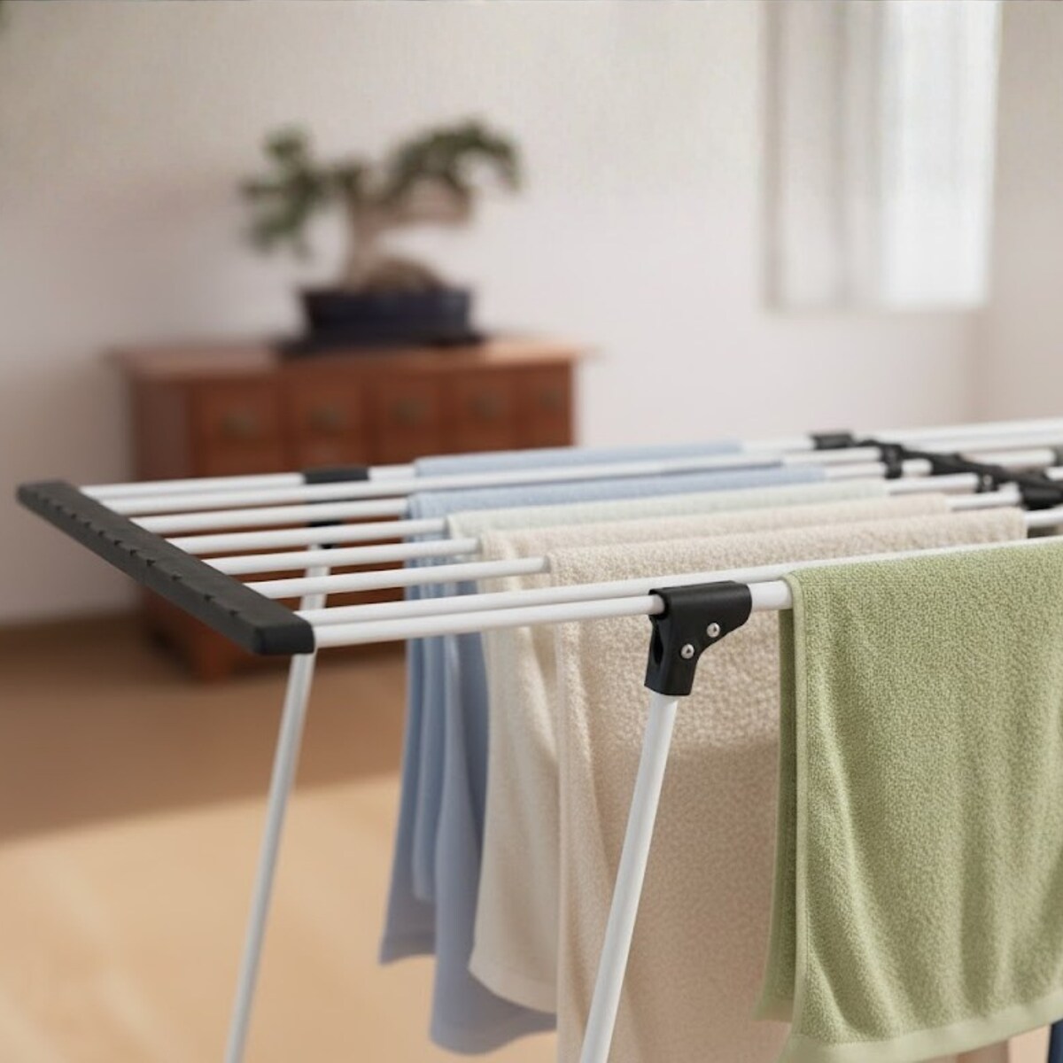 Teleskopowa suszarka na pranie, 100-163 cm, LALEA