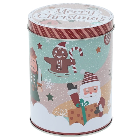 Puszka Na Pierniki Ciastka Boże Narodzenie 10X14 Cm Świąteczna Dekoracyjna Cukierki Słodycze