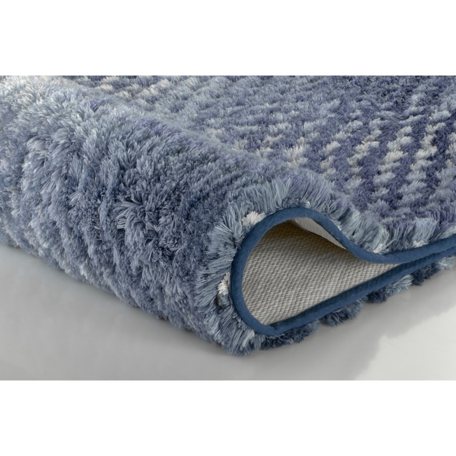 Kleine Wolke Cory Dywanik łazienkowy niebieski 60x100 cm