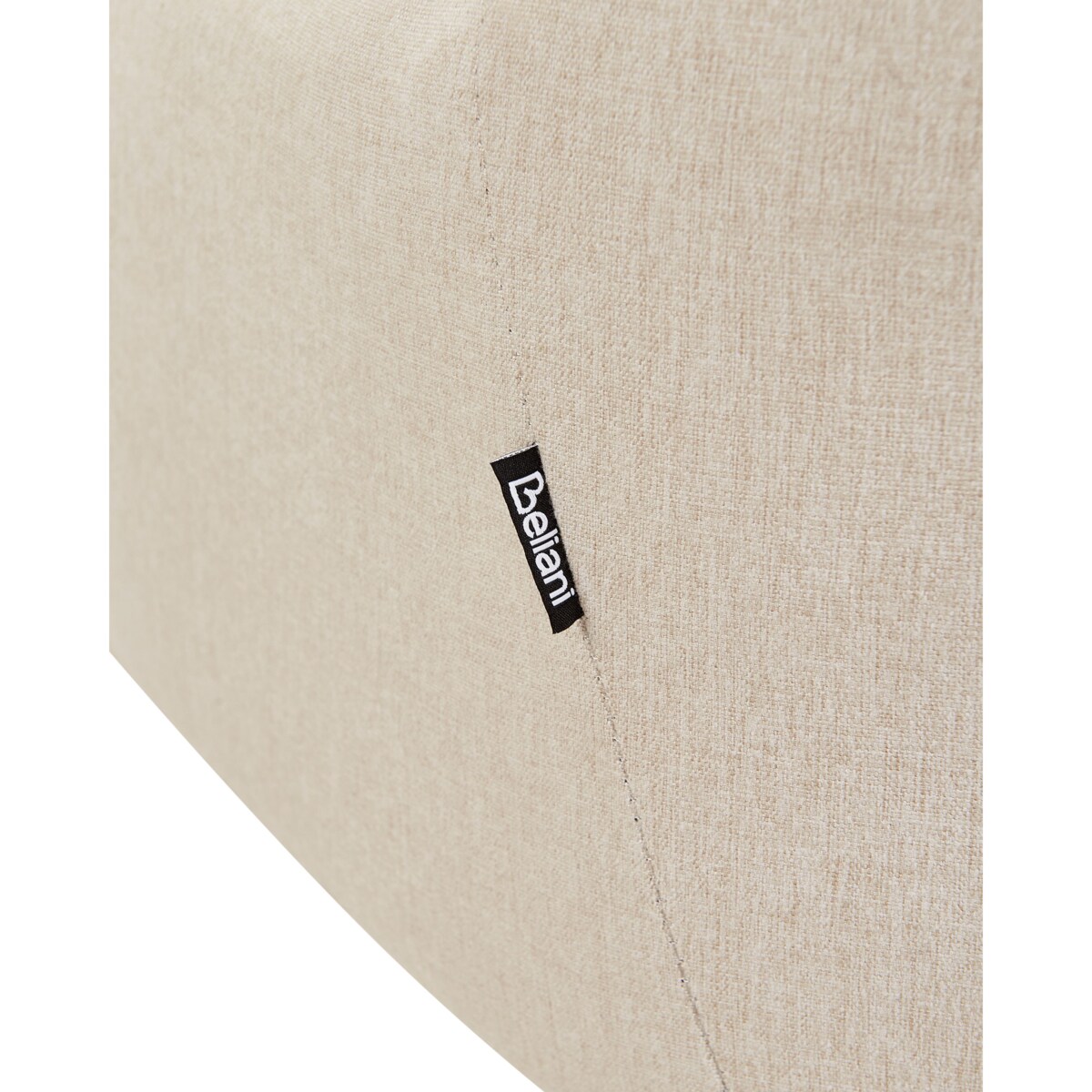 Zestaw 2 krzeseł MIRA Tkanina Beżowy