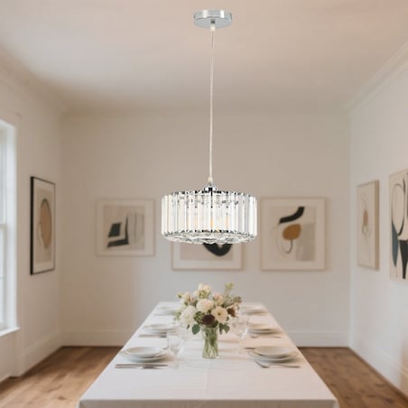 Lampa wisząca Light Prestige Vetro chrom 1 x E27 1 szt.