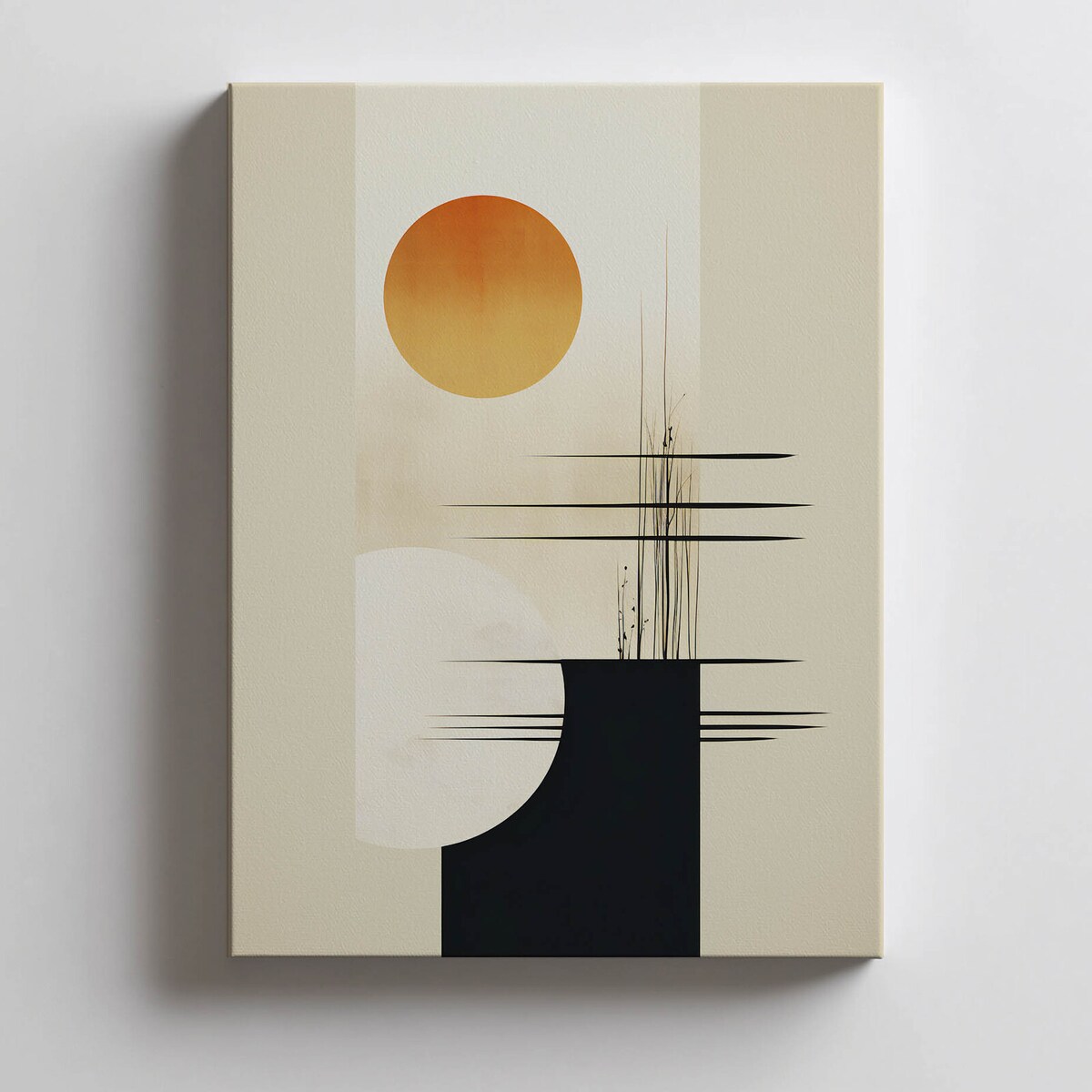 Minimalizm i Natura, 30x40 cm, bez ramy, płótno premium na blejtramie