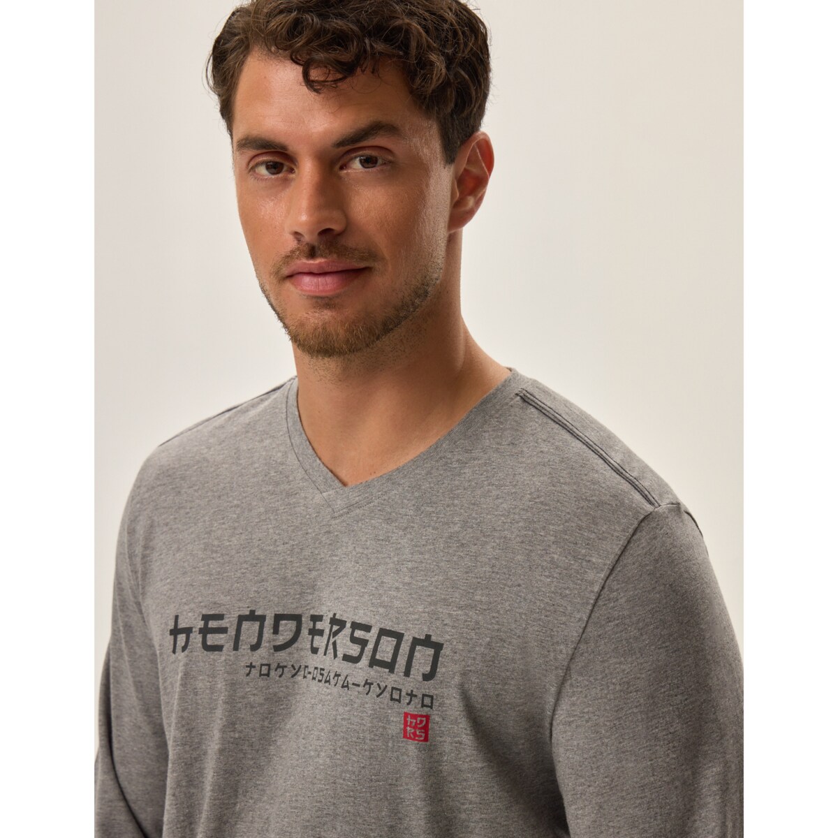 Piżama Japan 41911-90X Szara Szary, L