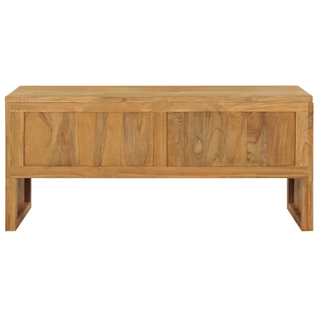 vidaXL Szafka pod TV, 100x35x45 cm, lite drewno tekowe