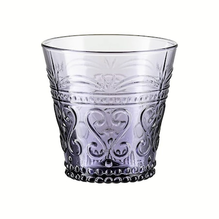 VILLA ITALIA Szklanka ametystowa 250 ml 9 cm FIORINO
