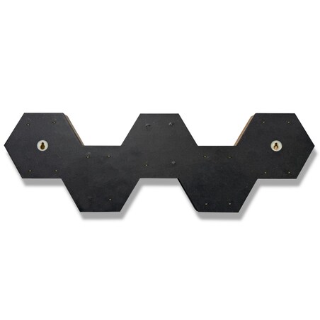 Wieszak ścienny na ubrania Hexagon 56cm